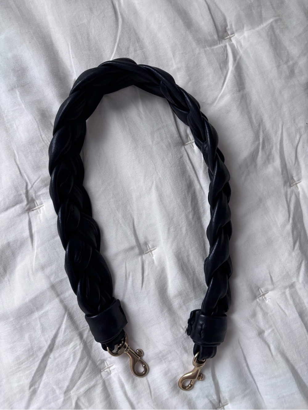 Clare V braided strap